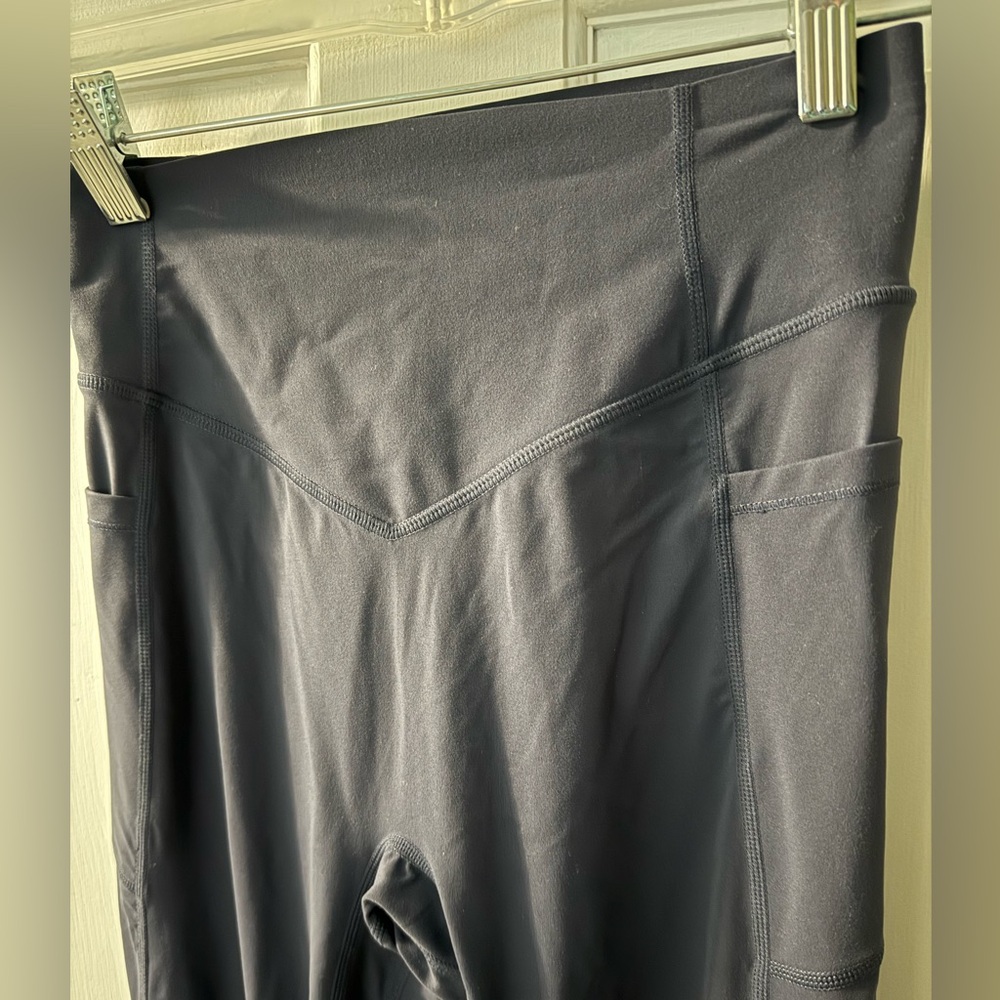 HALARA Navy Blue Full Length Leggings with Scrunch Booty & Lift Sz Small - Picture 2 of 5